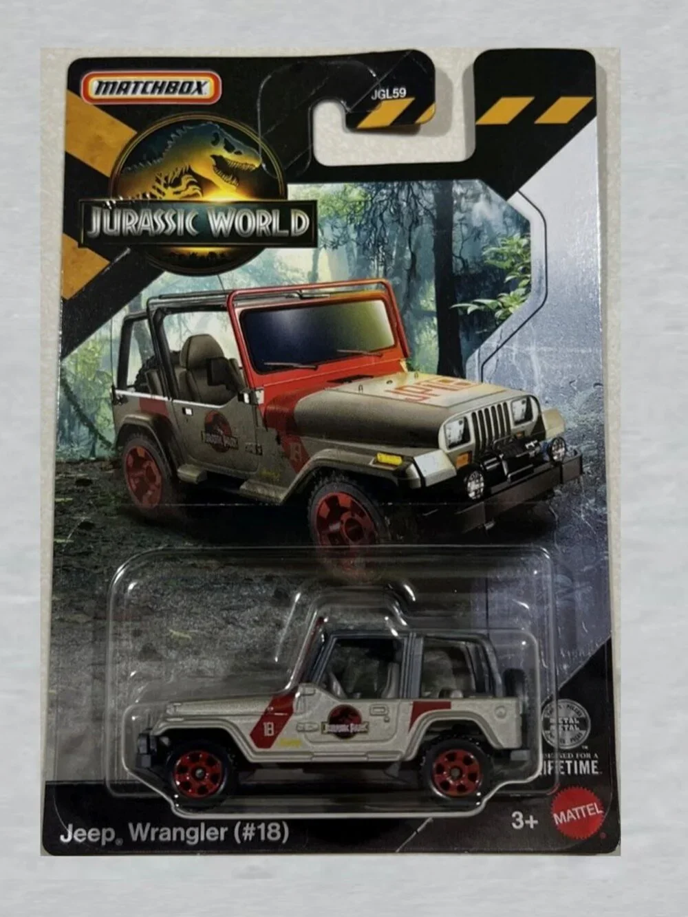 Matchbox Jeep Wrangler #18 GREY